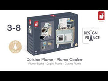 Charger et lire la vidéo dans la visionneuse de la Galerie, La cuisinière PLUME Janod