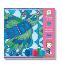 Charger l'image dans la galerie, Peinture sur soie Le Paon- Do It Yourself
